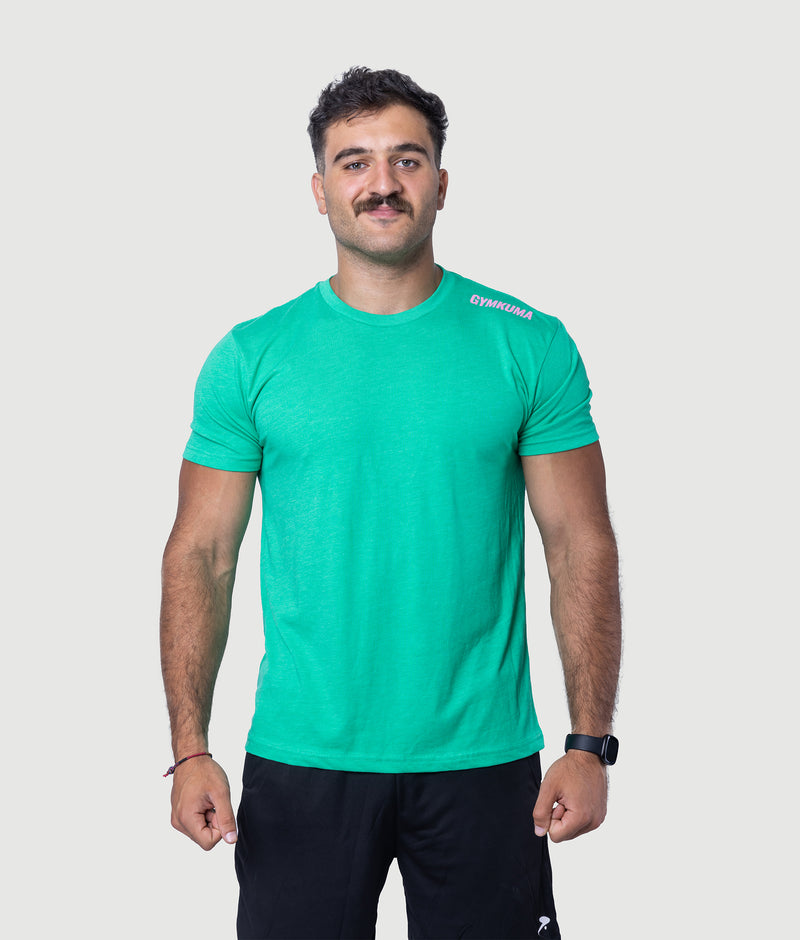 Melo T-shirt - Green/Bubble Gum