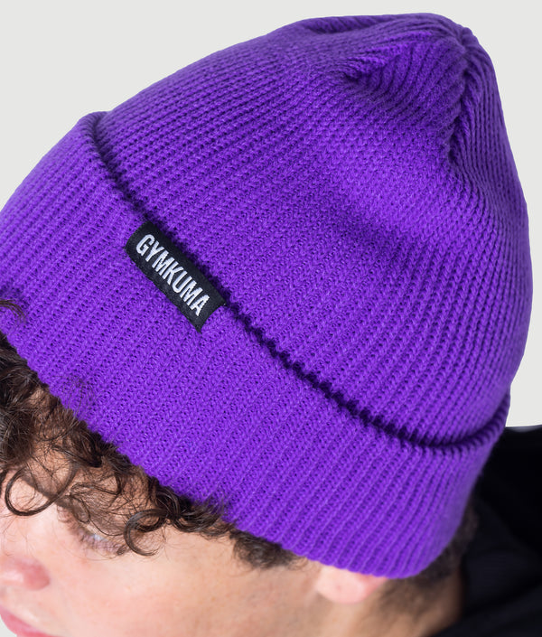 Bear Beanie - Grape