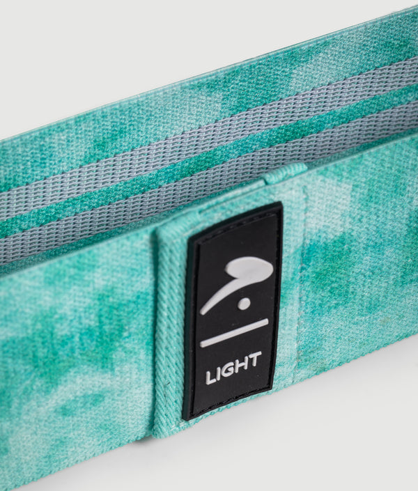 GYMKUMA glute builder band in tie dye, light resistance