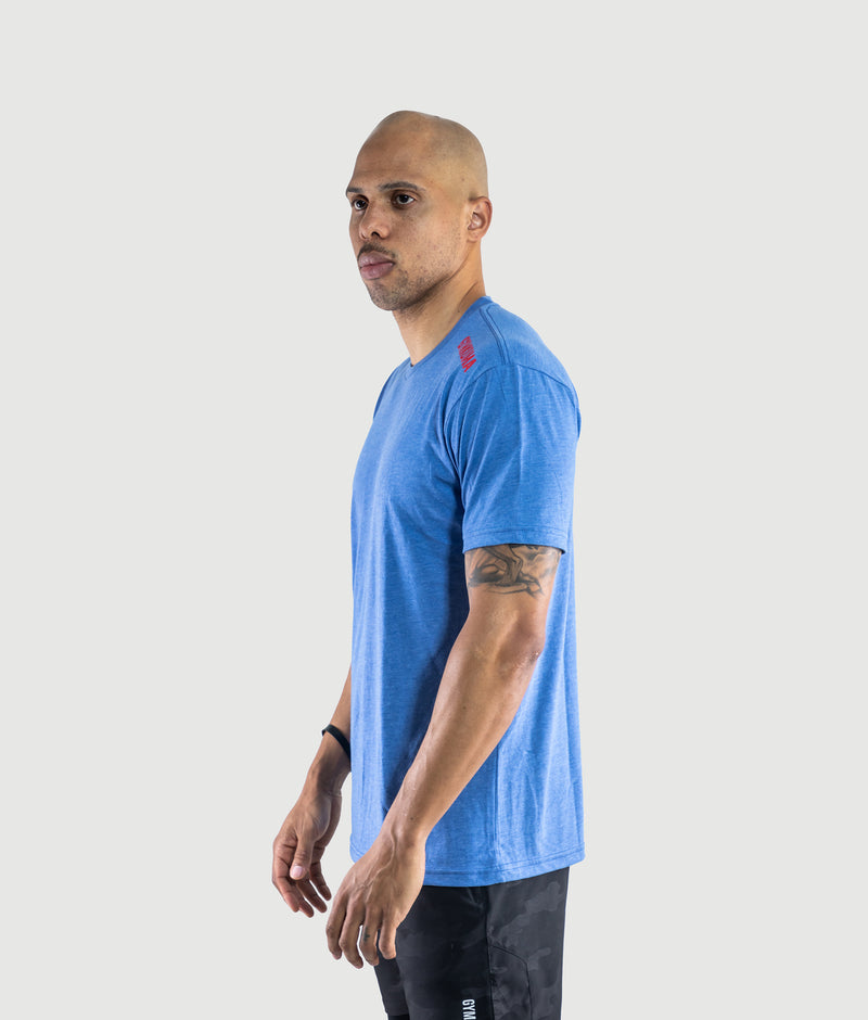 Melo T-Shirt - Royal Blue/Red