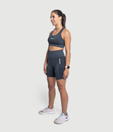 Rise seamless set- Charcoal gray