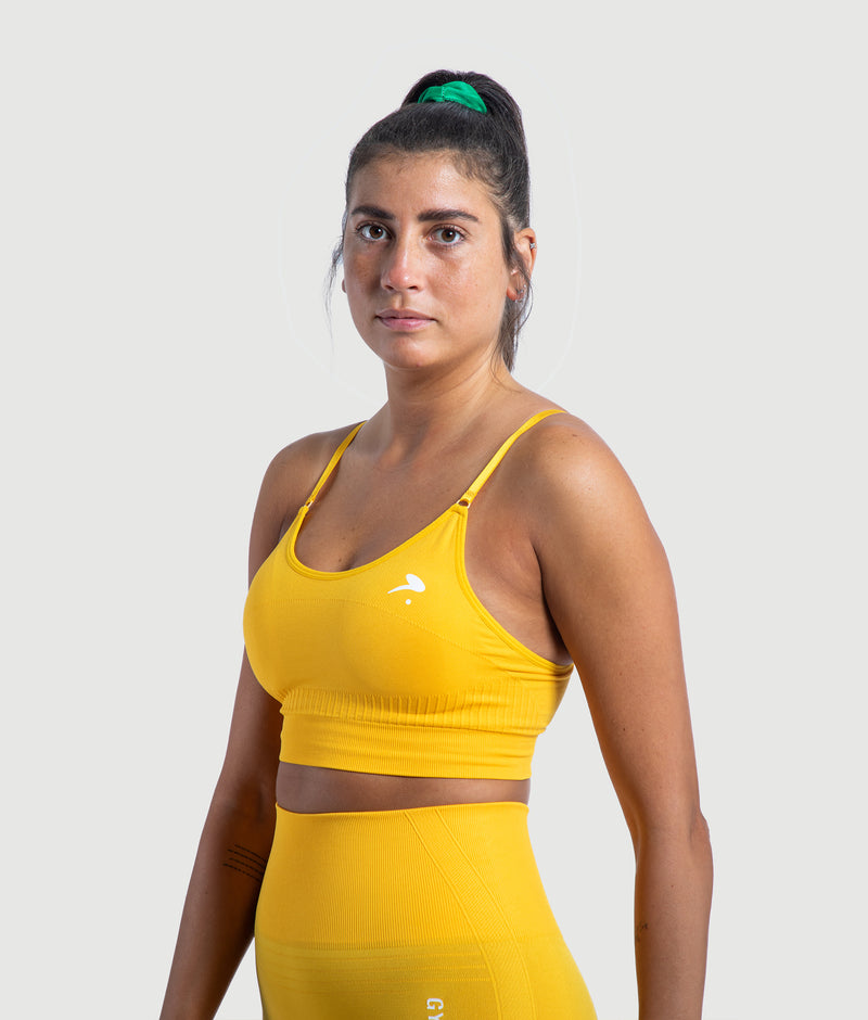 Enyo Seamless Bra - Bumblebee Yellow