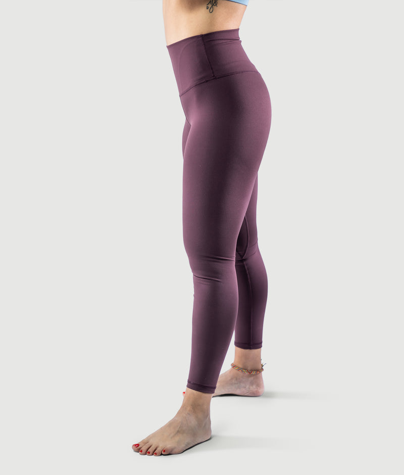 IRIS SCULPT LEGGINGS - MAROON