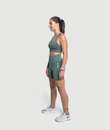 Rise seamless set - Forest Green