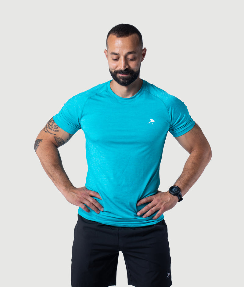 Steel T-shirt - Aqua