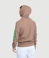 824 Hoodie - Beige/Green