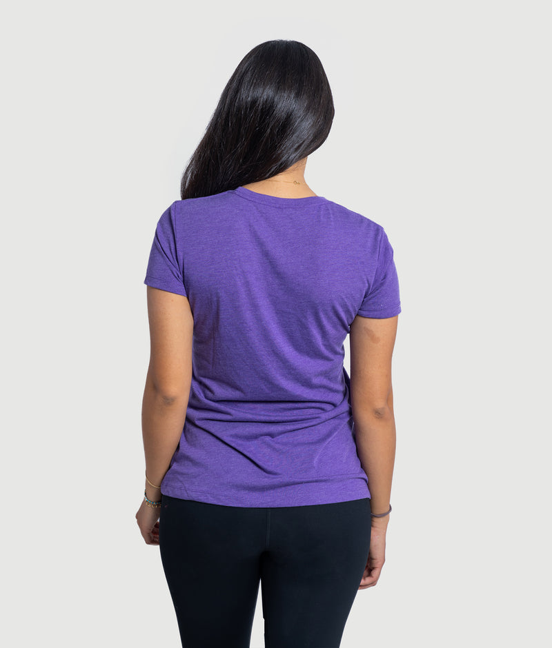 Melo T-shirt - Purple/Gold