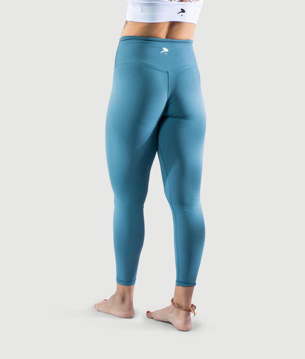 Lagoon high-waist sculpting leggings by GYMKUMA