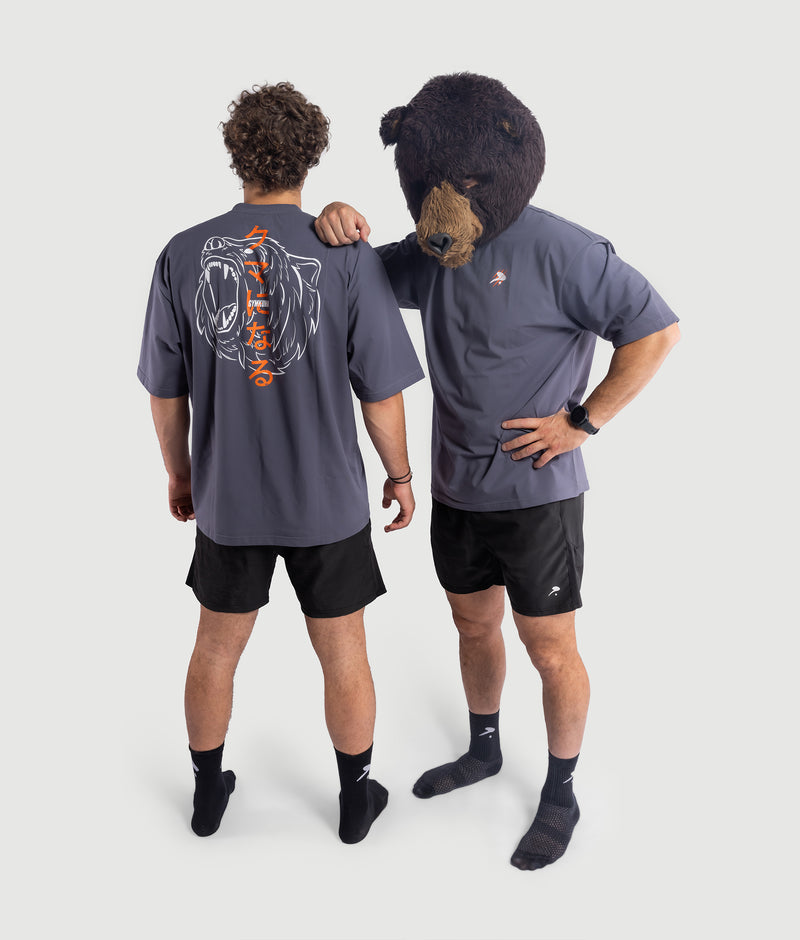 IRON OVERSIZED T-SHIRT - KUMA