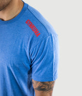 Melo T-Shirt - Royal Blue/Red