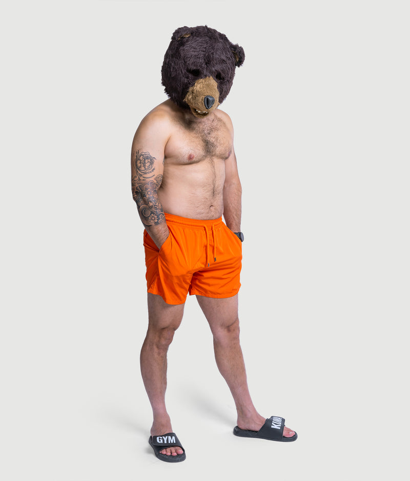 Bear Swim Short - Orange
