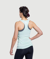 Cindy Racerback Tank Top - Mint Green