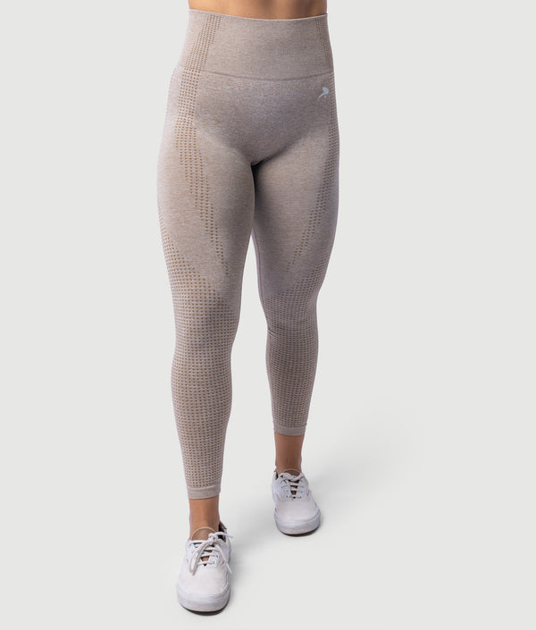 Athena Seamless Leggings - Sand