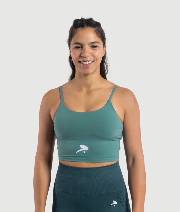 Level Up Bra Top - Pine