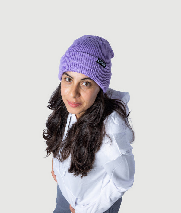 Bear Beanie - Lilac